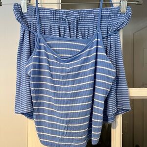 Superchill Modal Ribbed Bra top-Size M
Aerie Real Soft Rib Boxer-Size S